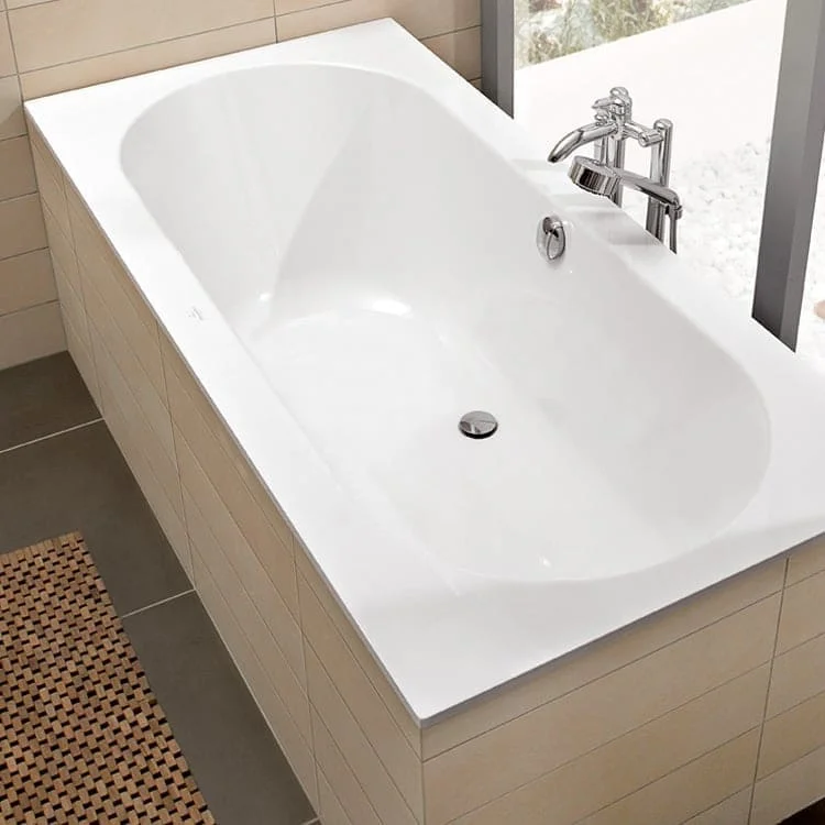 Bồn tắm đặt sàn 1.9m Villeroy-boch Oberon UBQ199OBE2V-RW