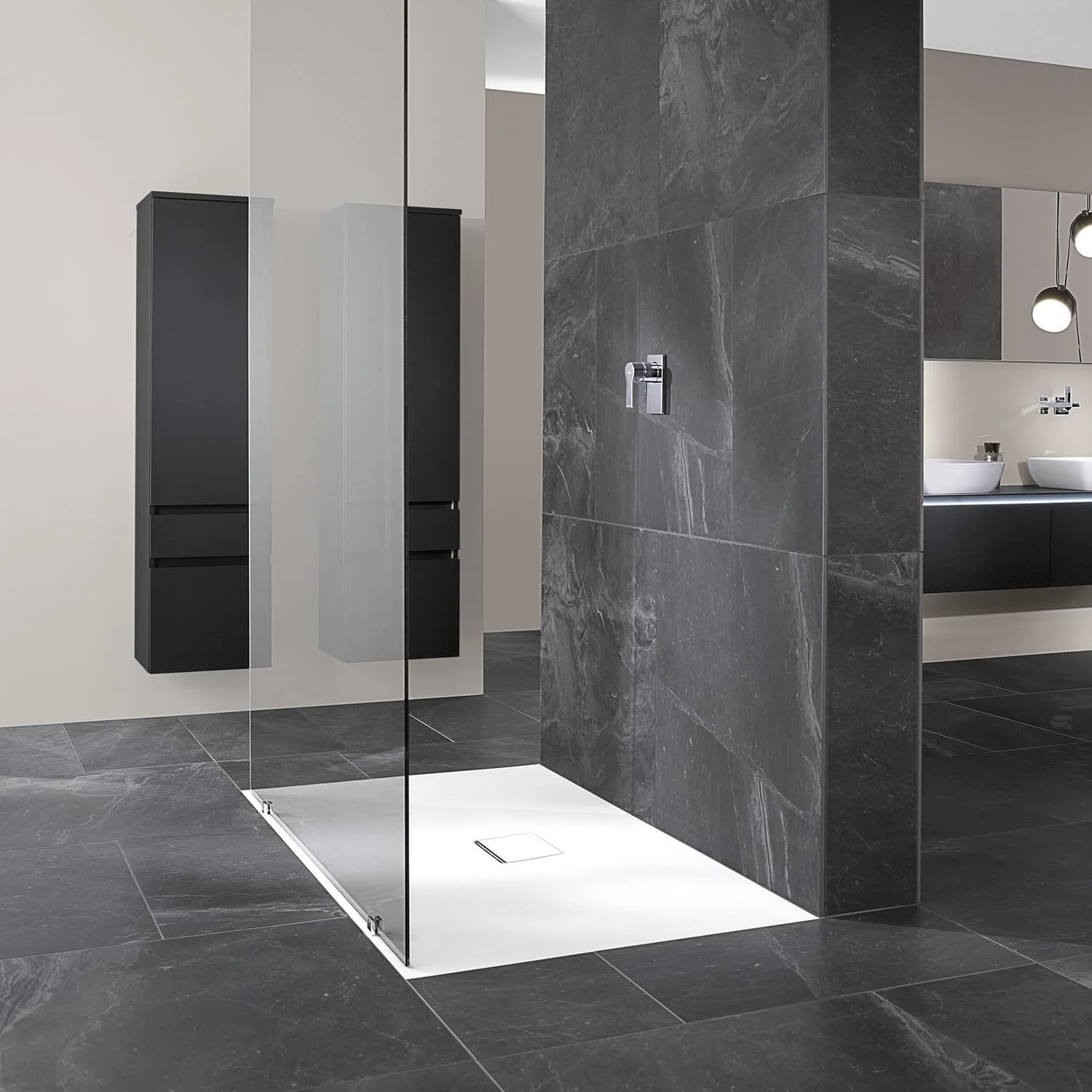 Khay Tắm Đứng villeroy-boch Squaro UDQ1490SQI2MV-RW