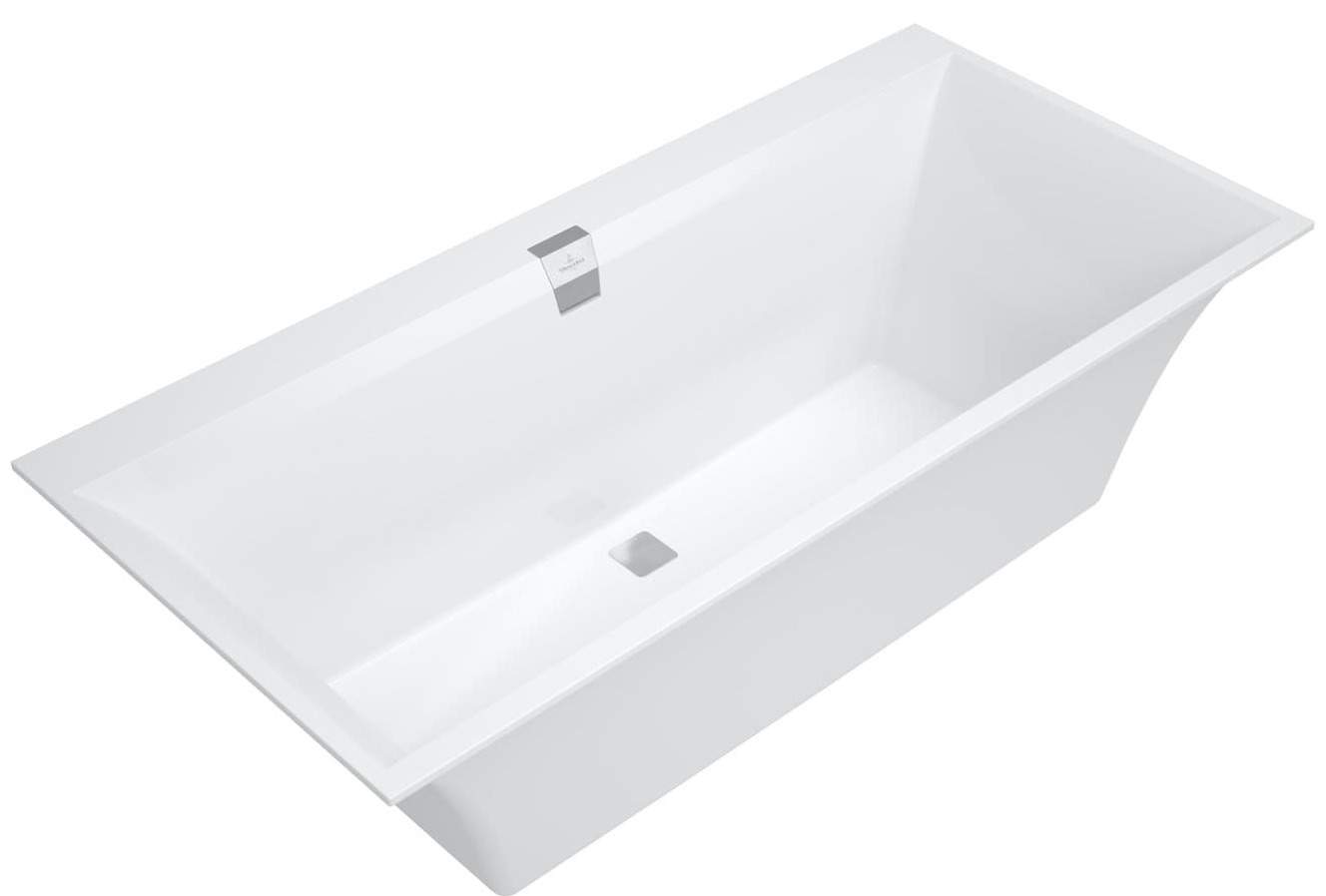 Bồn tắm đặt sàn 1.6m Villeroy-boch Squaro UBQ160SQE2DV-01