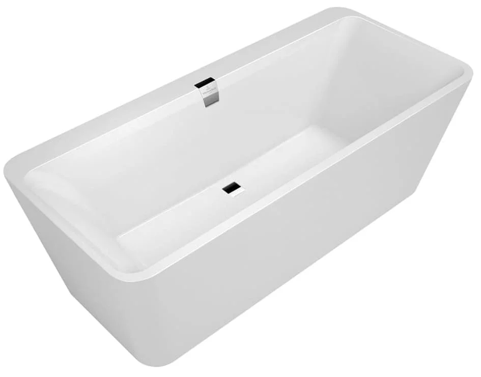 Bồn tắm đặt sàn 1.8m Villeroy-boch Squaro UBQ180SQE9W2V-RW