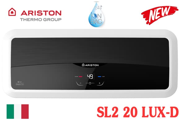 Bình nóng lạnh gián tiếp ngang Ariston 20l SL2 20 LUX-D AG+