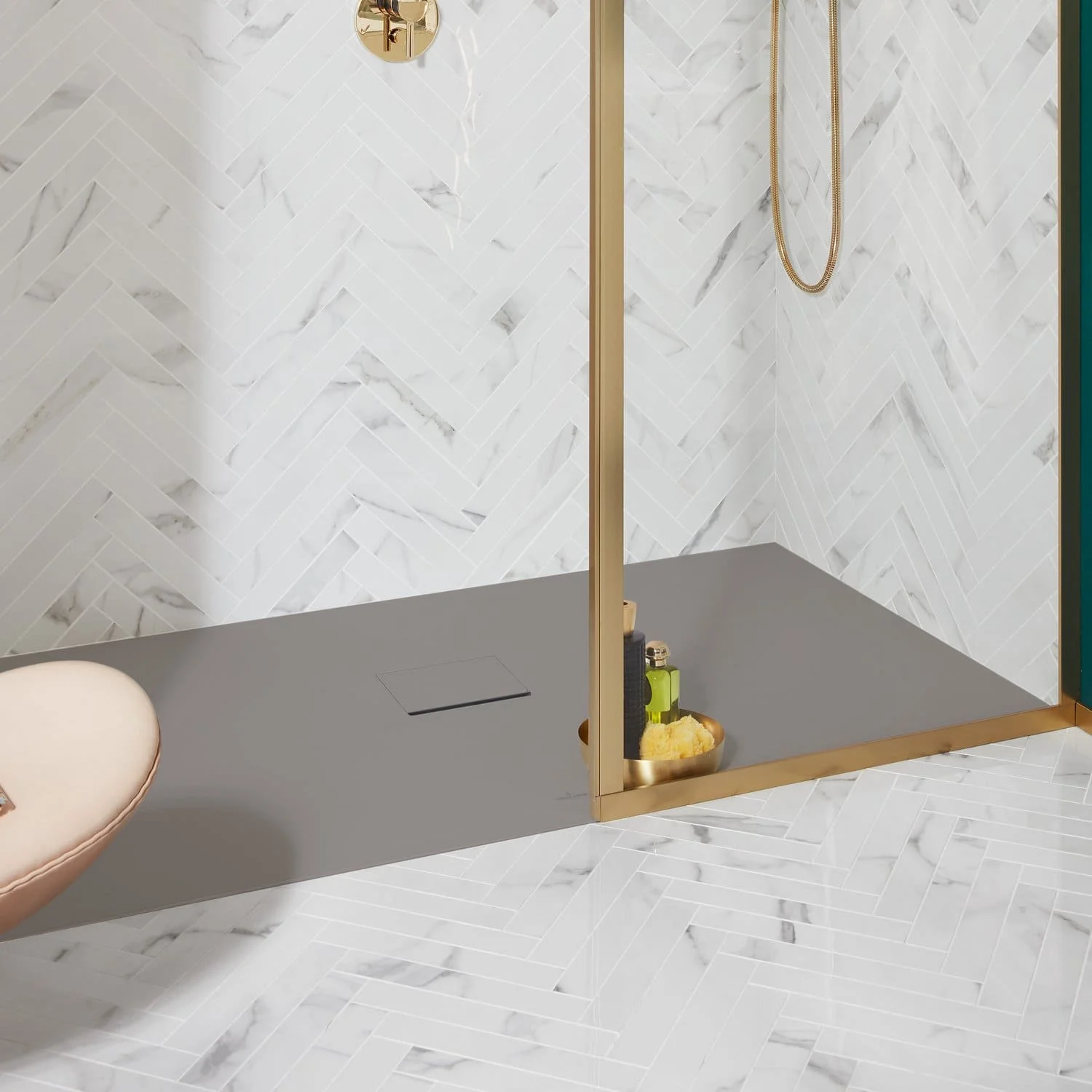 Khay Tắm Đứng villeroy-boch Squaro UDQ1490SQI2V-3S