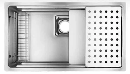 Chậu Rửa Bát 1 Hố Nhập Khẩu Nhật Bản Shigeru LE JSM-K 3F FS