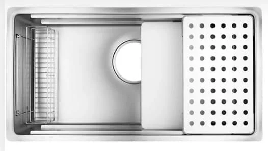 Chậu Rửa Bát 1 Hố Nhập Khẩu Nhật Bản Shigeru LE JSN-K 3F FS 