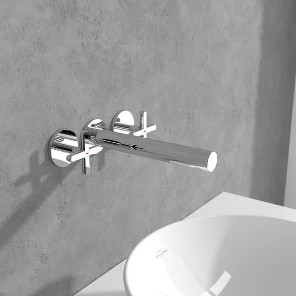 Vòi lavabo âm tường Villeroy-boch Loop & Friends TVZ10601200061