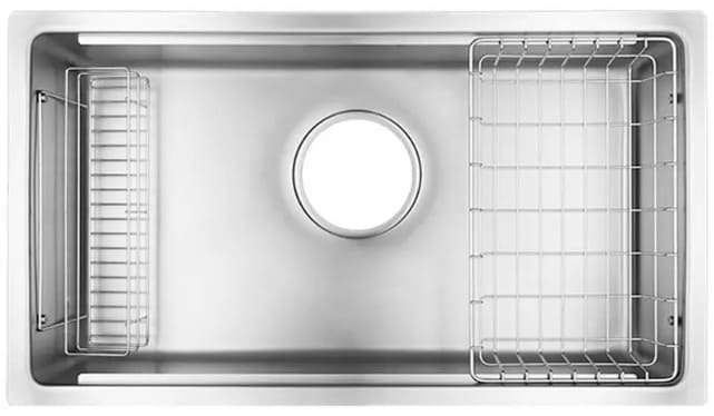 Chậu Rửa Bát 1 Hố Nhập Khẩu Nhật Bản Shigeru JSL-K 2F FS 1 Ray Trượt