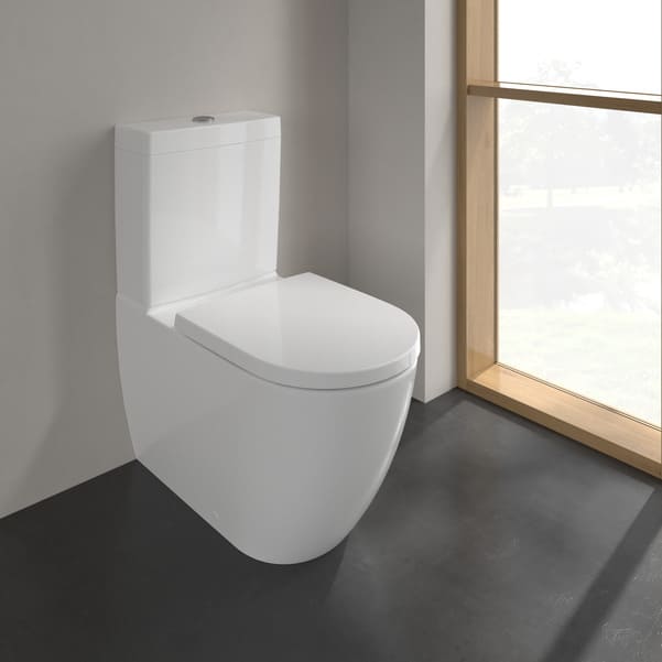 Bồn cầu 2 khối Đức Villeroy-Boch Subway 3.0 4672T0R1