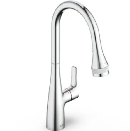 Vòi bếp nóng lạnh dây rút American Standard 1009150000