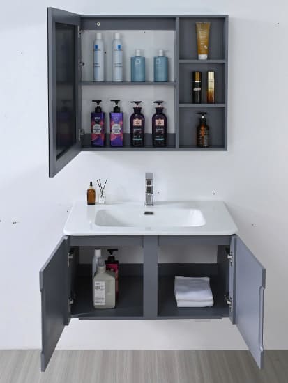 Bộ tủ chậu lavabo nhựa Mowoen MW2709-60PVC