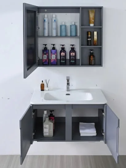 Bộ tủ chậu lavabo nhựa Mowoen MW2710-60PVC