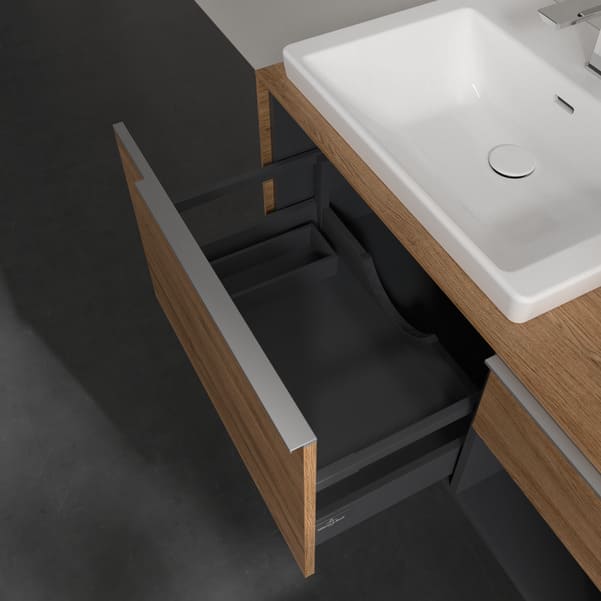 Tủ chậu rửa mặt treo tường villeroy-boch Subway 3.0 C57200RH