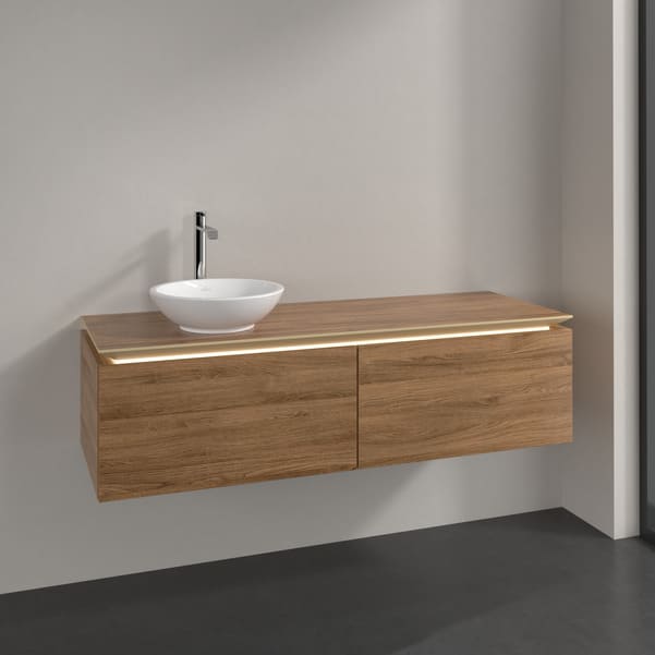 Tủ chậu rửa mặt treo tường villeroy-boch Legato B587L0RH