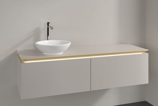 Tủ chậu rửa mặt treo tường villeroy-boch Legato B587L0VK