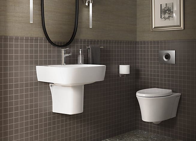 Chân chậu lửng treo tường Kohler Reach K-18566X-0