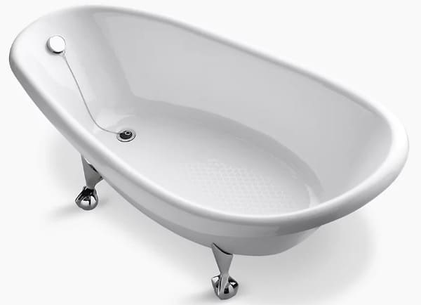 Bồn tắm gang có chân Kohler Birthday Bath K-100-EX-0
