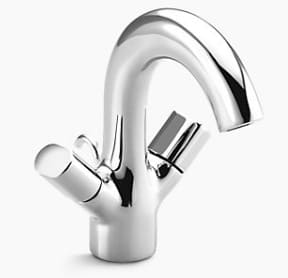 Vòi chậu rửa 1 lỗ nóng lạnh Kohler Oblo K-10085T-9-BGD