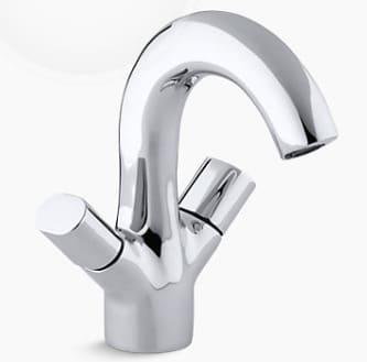 Vòi chậu rửa 1 lỗ nóng lạnh Kohler Oblo K-10085T-9-CP