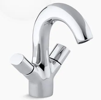 Vòi chậu rửa 1 lỗ nóng lạnh Kohler Oblo K-10085T-9-CP