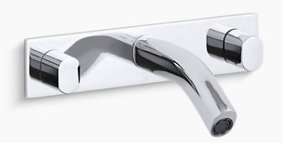 Vòi Lavabo Nóng Lạnh Âm Tường Mỹ Kohler Oblo K-10087T-9-CP