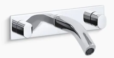 Vòi Lavabo Nóng Lạnh Âm Tường Mỹ Kohler Oblo K-10087T-9-CP