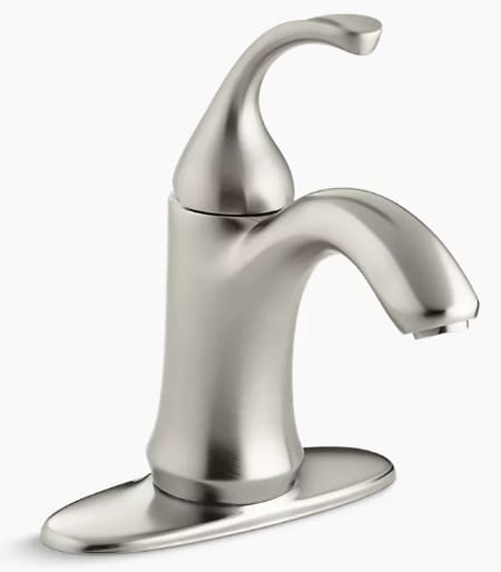 Vòi chậu rửa nóng lạnh Kohler Forté K-10215-4-BN