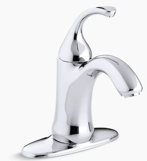 Vòi chậu rửa nóng lạnh Kohler Forté K-10215-4-CP