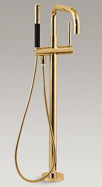 Vòi sen bồn tắm đặt sàn Mỹ Kohler K-10129T-4-PGD