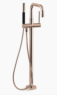 Vòi sen bồn tắm đặt sàn Mỹ Kohler K-10129T-4-RGD