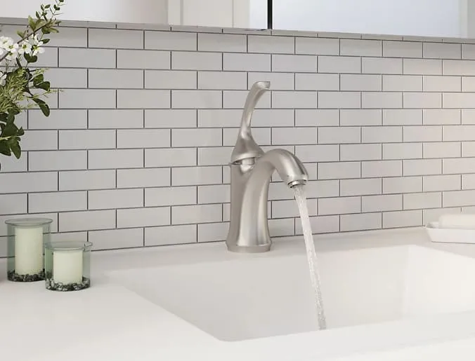 Vòi chậu rửa nóng lạnh Kohler Forté K-10215-4-CP