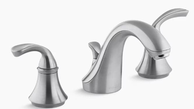 Vòi chậu rửa 3 lỗ nóng lạnh Kohler Forté K-10272-4-G