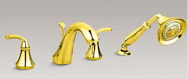 Vòi sen bồn tắm Mỹ Kohler Forté K-10294T-4-PGD