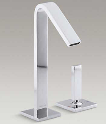 Vòi chậu rửa 3 lỗ nóng lạnh Kohler Loure K-10319T-4-SN