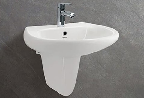 Chân chậu ngắn treo tường Viglacera BS503