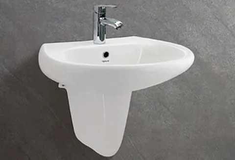 Chân chậu ngắn treo tường Viglacera BS503