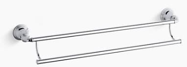 Thanh treo khăn đôi kohler Devonshire K-10553T-CP