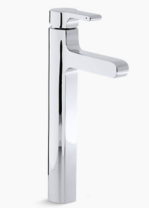 Vòi chậu rửa nóng lạnh Kohler Singulier K-10861X-4-CP