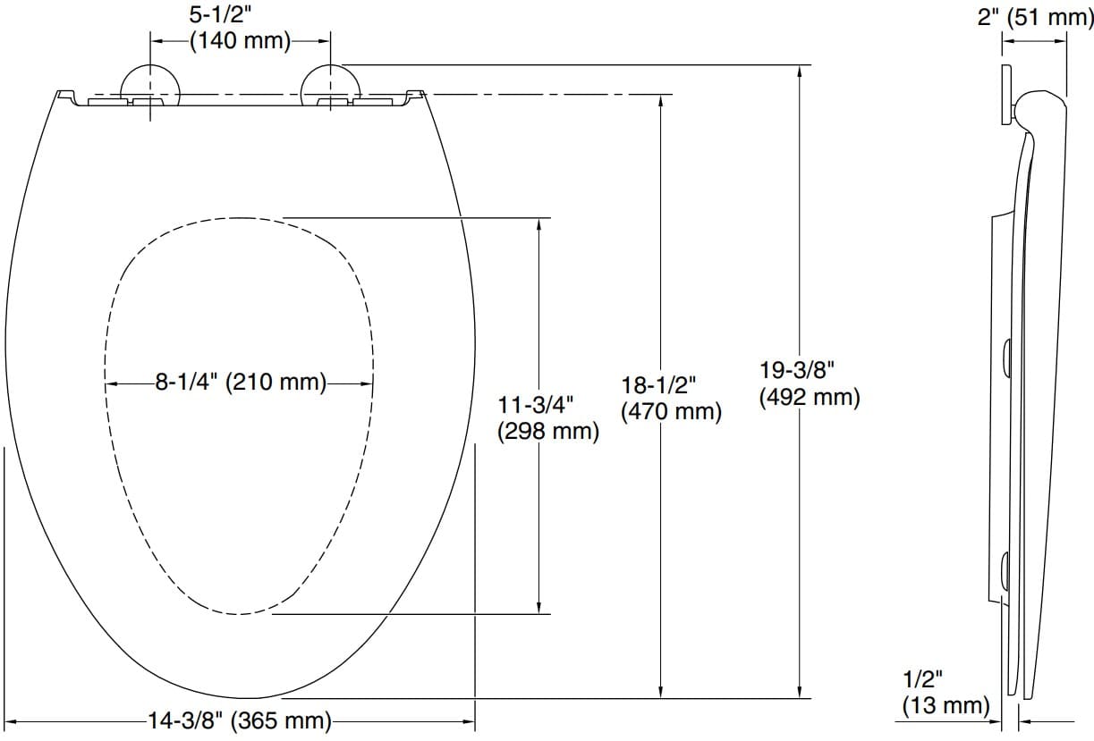 Bản vẽ bệ ngồi bồn cầu Kallista P78634-00