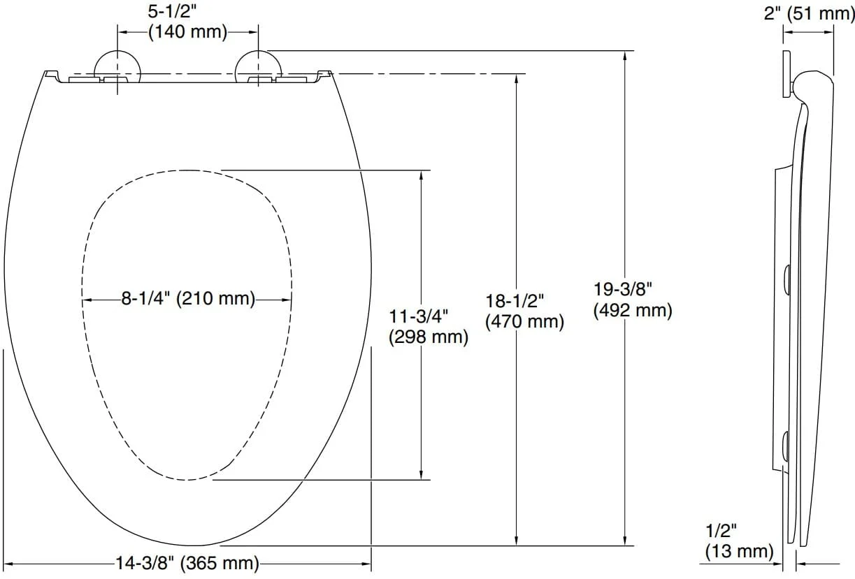 Bản vẽ bệ ngồi bồn cầu Kallista P78634-00