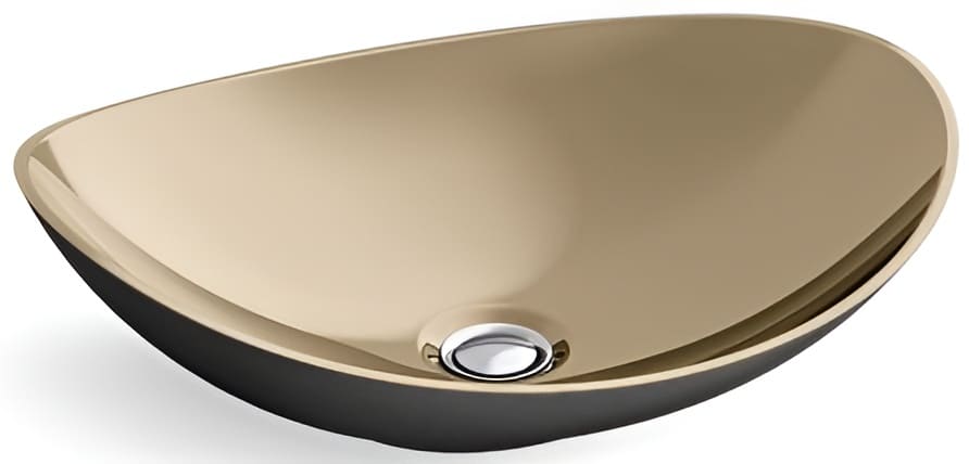 Chậu rửa mặt Kallista P74108-BLK-PTB