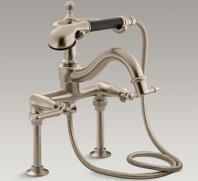 Vòi sen bồn tắm Mỹ Kohler Antique K-110-4-BV