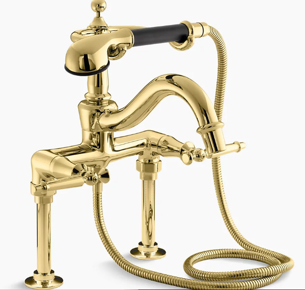 Vòi sen bồn tắm Mỹ Kohler Antique K-110-4-PB