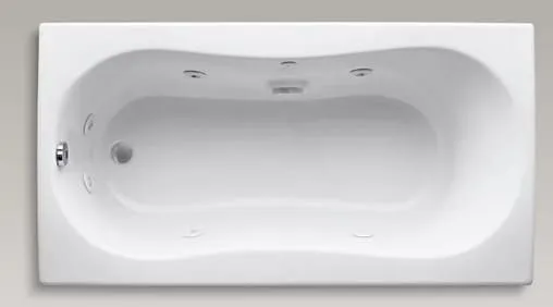 Bồn tắm nhựa âm sàn massage Kohler Proflex K-1106-55