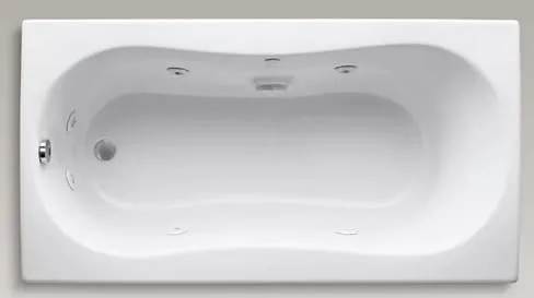 Bồn tắm nhựa âm sàn massage Kohler Proflex K-1106-71