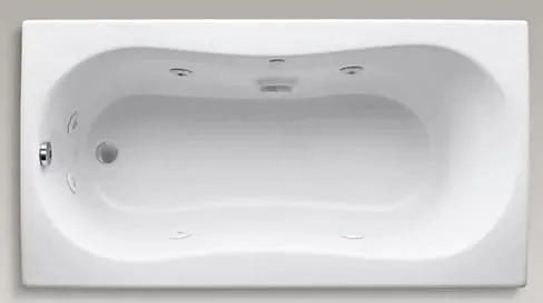 Bồn tắm nhựa âm sàn massage Kohler Proflex K-1106-89