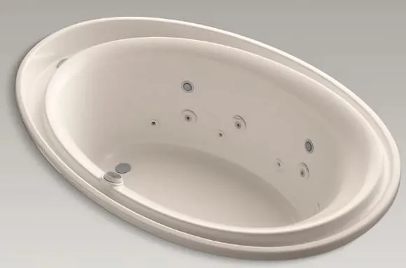 Bồn tắm nhựa massage Kohler Purist K-1110-AH-55