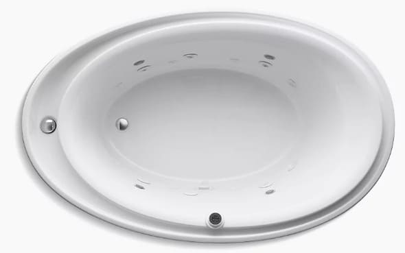 Bồn tắm nhựa massage Kohler Purist K-1110-AH-NG