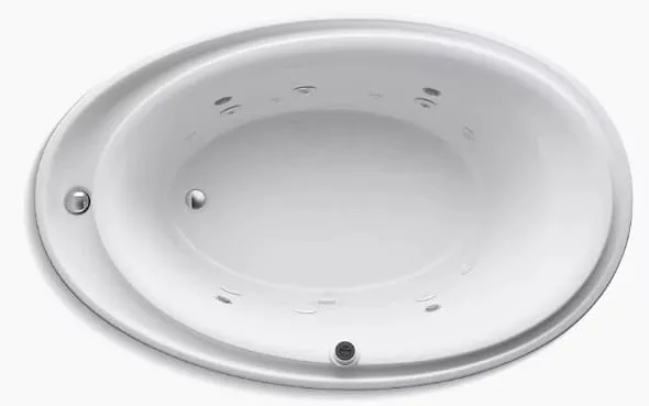 Bồn tắm nhựa massage Kohler Purist K-1110-AH-NG