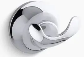 Móc treo gắn tường đôi Forté Kohler K-11375-CP