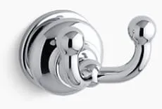 Móc treo gắn tường đôi Fairfax Kohler K-12153-CP