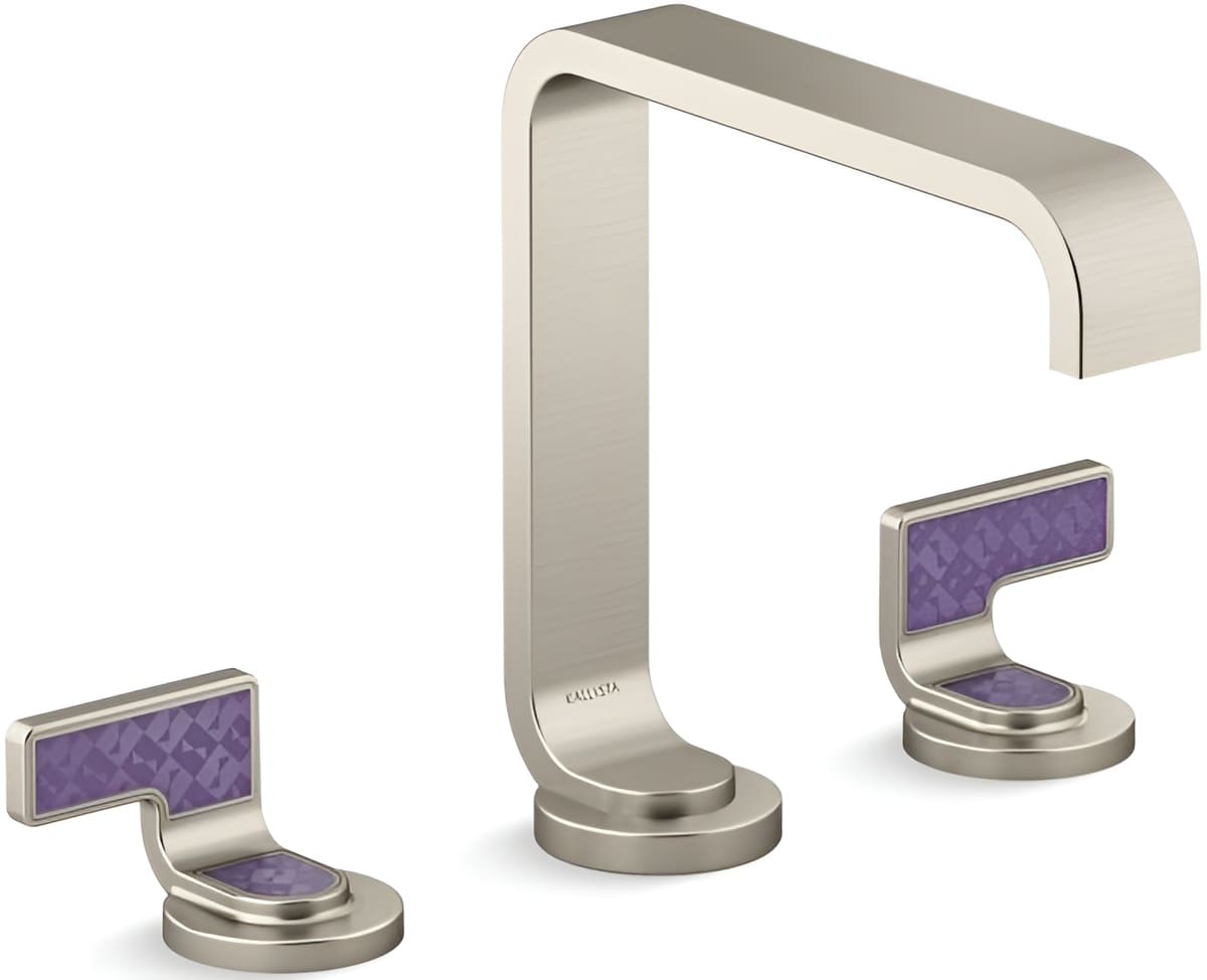 Vòi chậu rửa mặt nóng lạnh Kallista P34231-DVD-BN